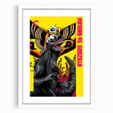 Classic 60s Movie Prints - Mothra vs. Godzilla Vintage Poster