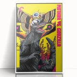 Classic 60s Movie Prints - Mothra vs. Godzilla Vintage Poster