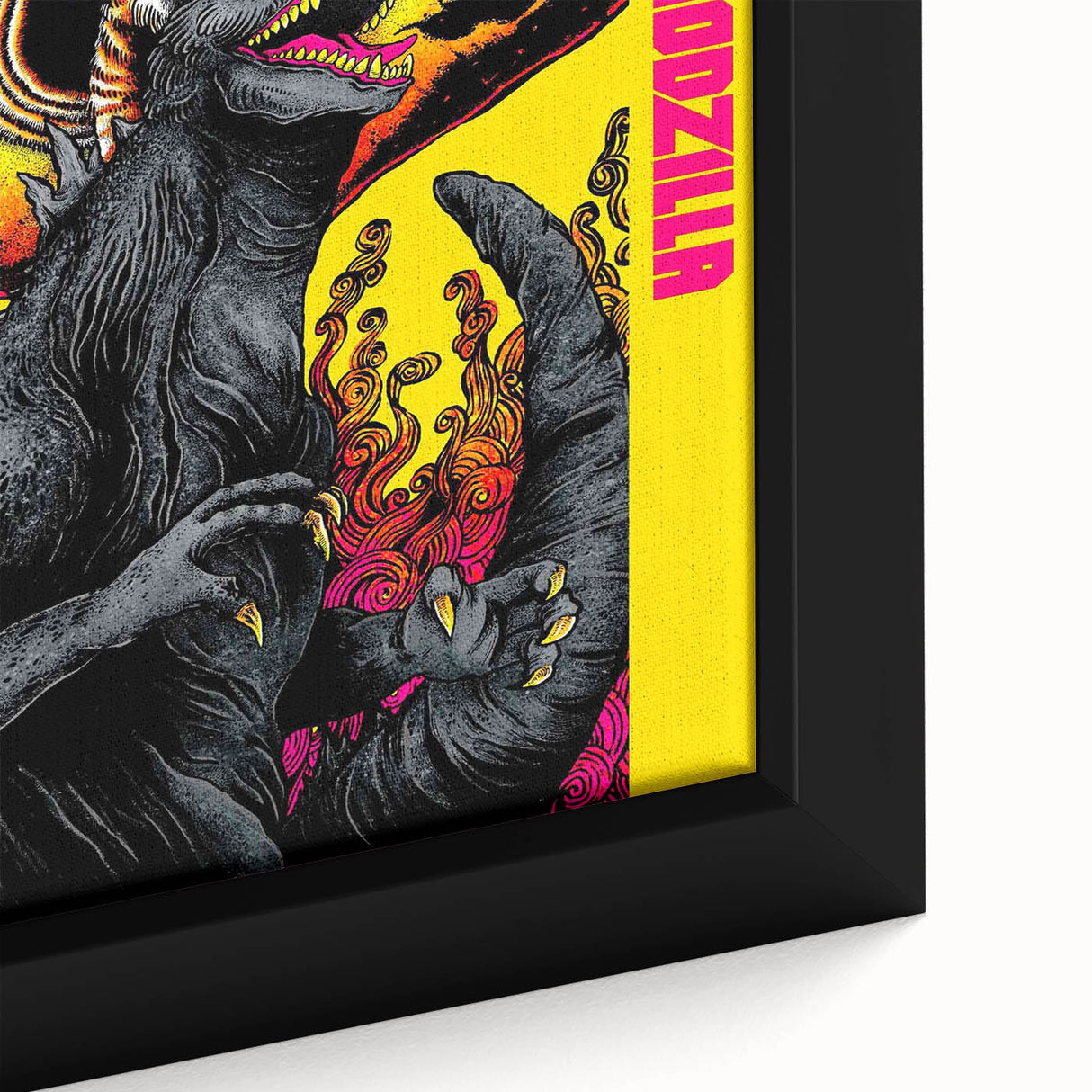 Classic 60s Movie Prints - Mothra vs. Godzilla Vintage Poster