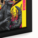 Classic 60s Movie Prints - Mothra vs. Godzilla Vintage Poster