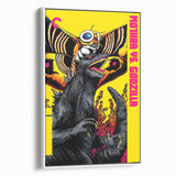 Classic 60s Movie Prints - Mothra vs. Godzilla Vintage Poster
