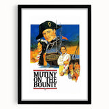 Classic 60s Movie Prints Mutiny on the Bounty Vintage Film Poster