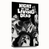 1960s Movie Posters Night of the Living Dead Retro Horror Film Print