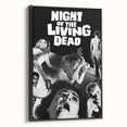 1960s Movie Posters Night of the Living Dead Retro Horror Film Print