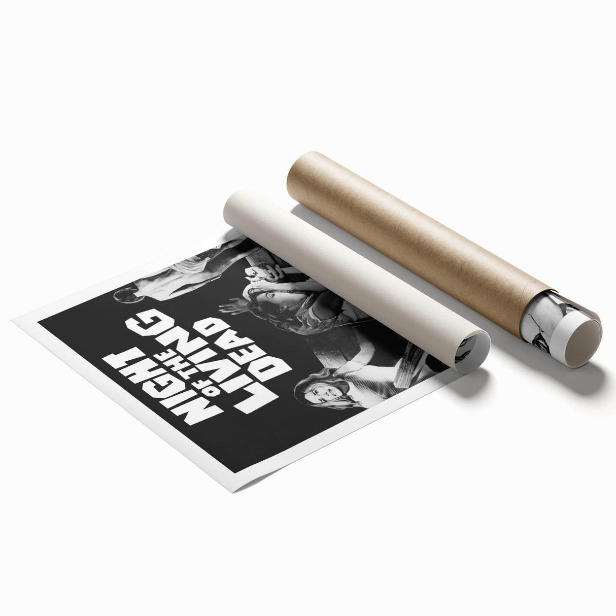 1960s Movie Posters Night of the Living Dead Retro Horror Film Print