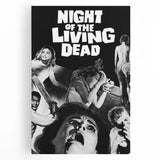 1960s Movie Posters Night of the Living Dead Retro Horror Film Print
