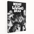 1960s Movie Posters Night of the Living Dead Retro Horror Film Print