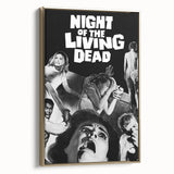 1960s Movie Posters Night of the Living Dead Retro Horror Film Print