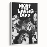 1960s Movie Posters Night of the Living Dead Retro Horror Film Print