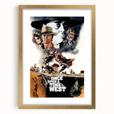 Classic 60s Movie Prints Once Upon a Time in the West Vintage Poster