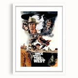 Classic 60s Movie Prints Once Upon a Time in the West Vintage Poster
