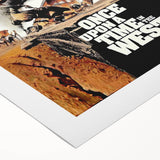 Classic 60s Movie Prints Once Upon a Time in the West Vintage Poster