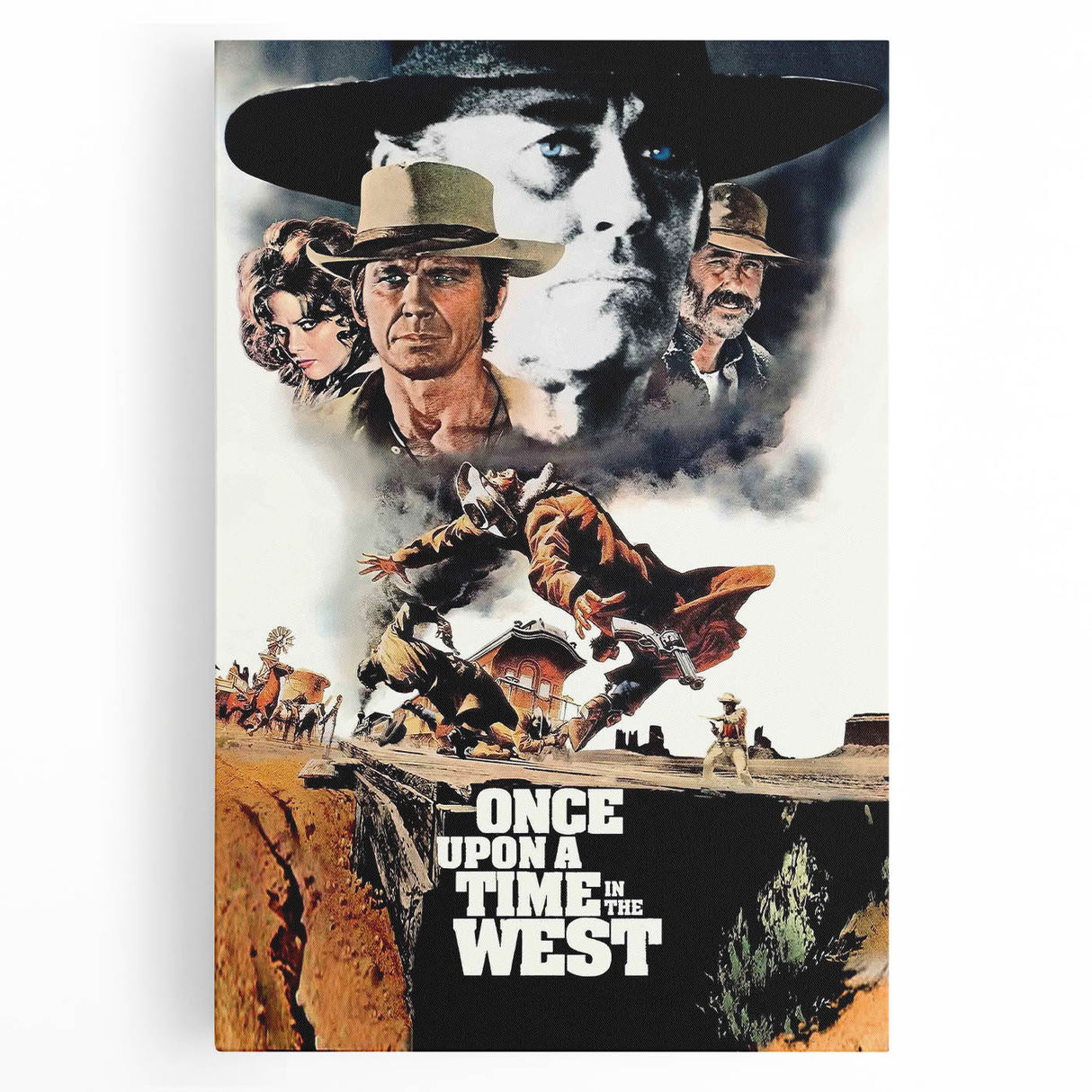 Classic 60s Movie Prints Once Upon a Time in the West Vintage Poster