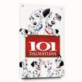 Retro Cinema Art 1960s 101 Dalmatians Vintage Disney Movie Poster