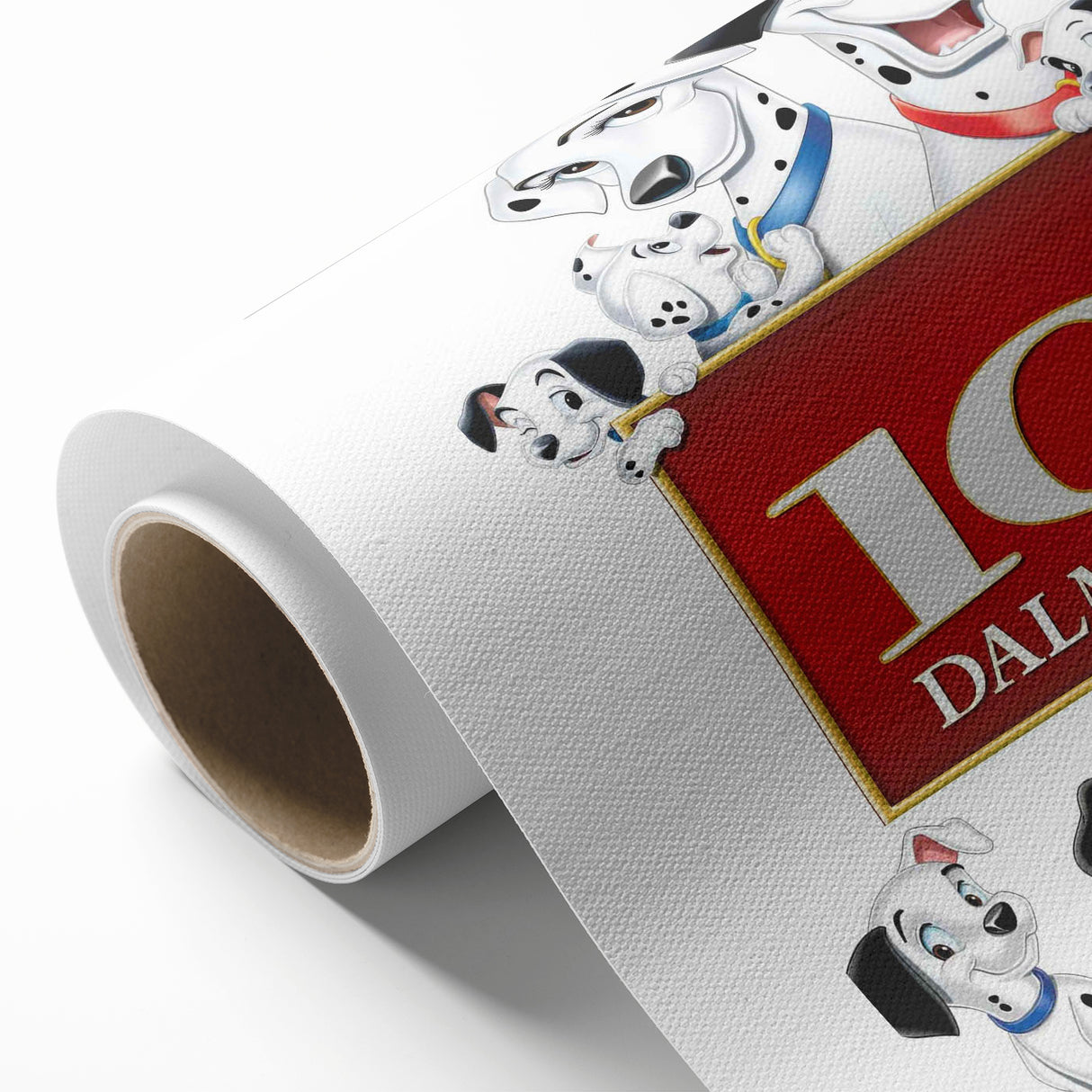 Retro Cinema Art 1960s 101 Dalmatians Vintage Disney Movie Poster