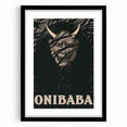 Vintage Film Posters 1960s Onibaba Classic Japanese Horror Print