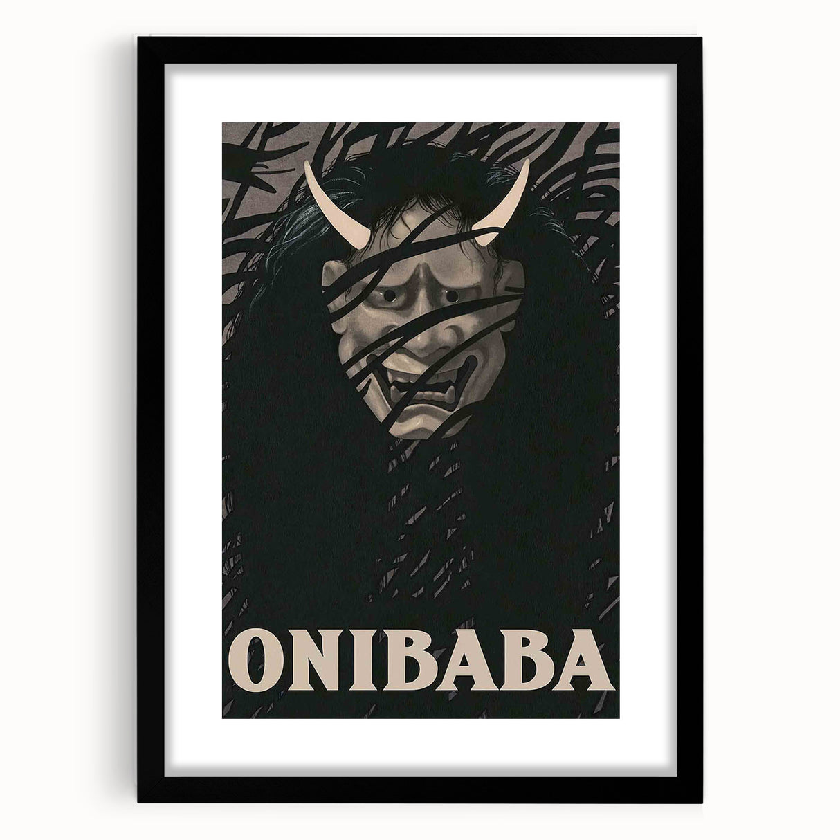 Vintage Film Posters 1960s Onibaba Classic Japanese Horror Print