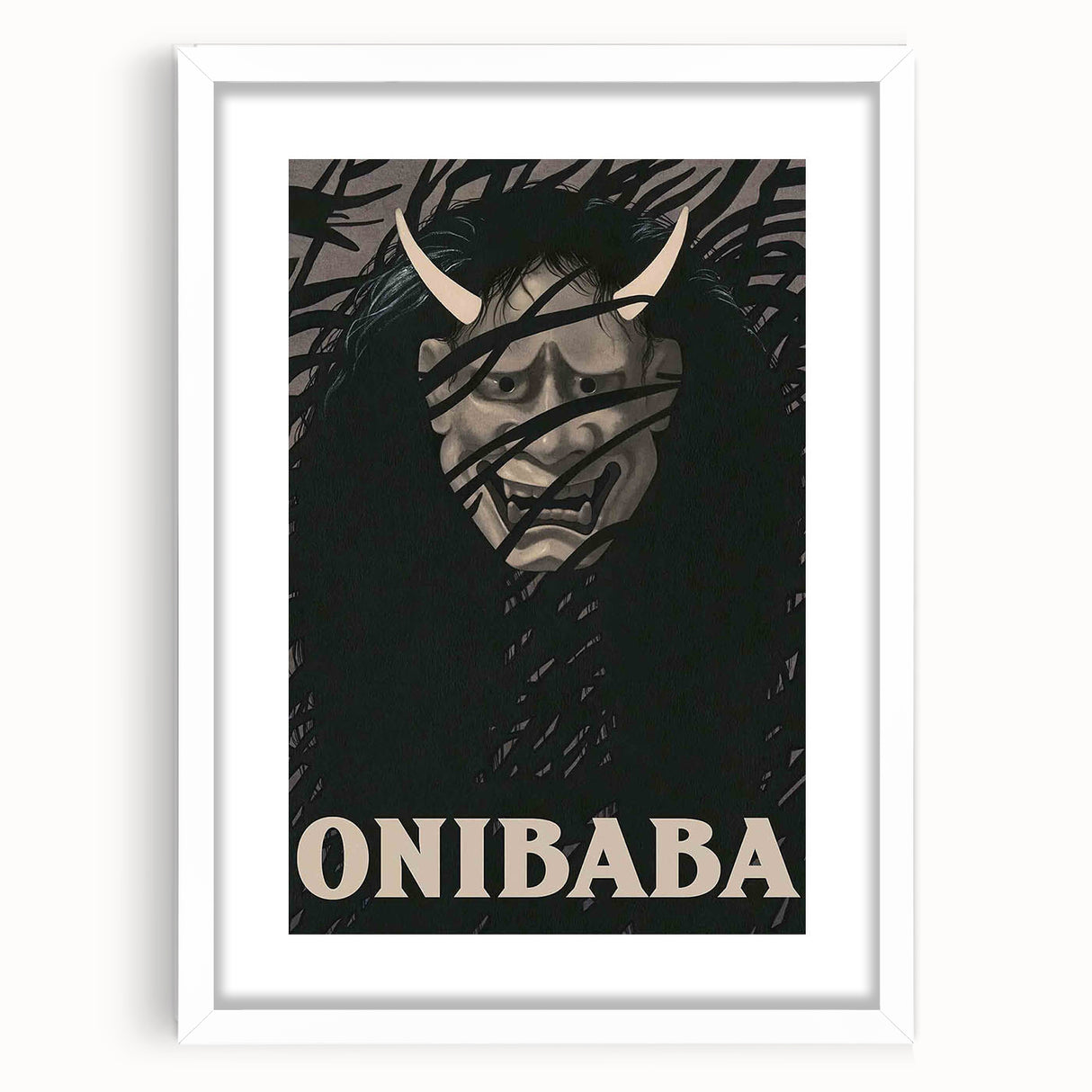 Vintage Film Posters 1960s Onibaba Classic Japanese Horror Print