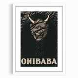 Vintage Film Posters 1960s Onibaba Classic Japanese Horror Print