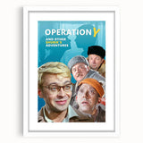 1960s Movie Posters Operation Y Vintage Soviet Comedy Film Print