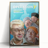 1960s Movie Posters Operation Y Vintage Soviet Comedy Film Print