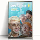 1960s Movie Posters Operation Y Vintage Soviet Comedy Film Print