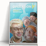 1960s Movie Posters Operation Y Vintage Soviet Comedy Film Print