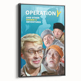 1960s Movie Posters Operation Y Vintage Soviet Comedy Film Print