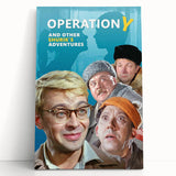 1960s Movie Posters Operation Y Vintage Soviet Comedy Film Print