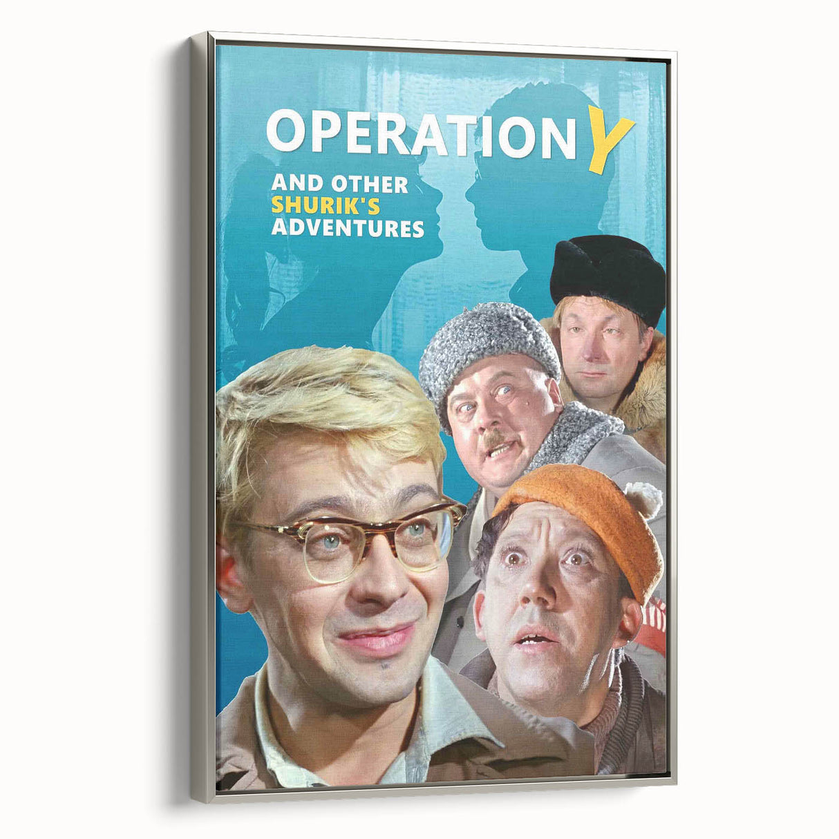 1960s Movie Posters Operation Y Vintage Soviet Comedy Film Print