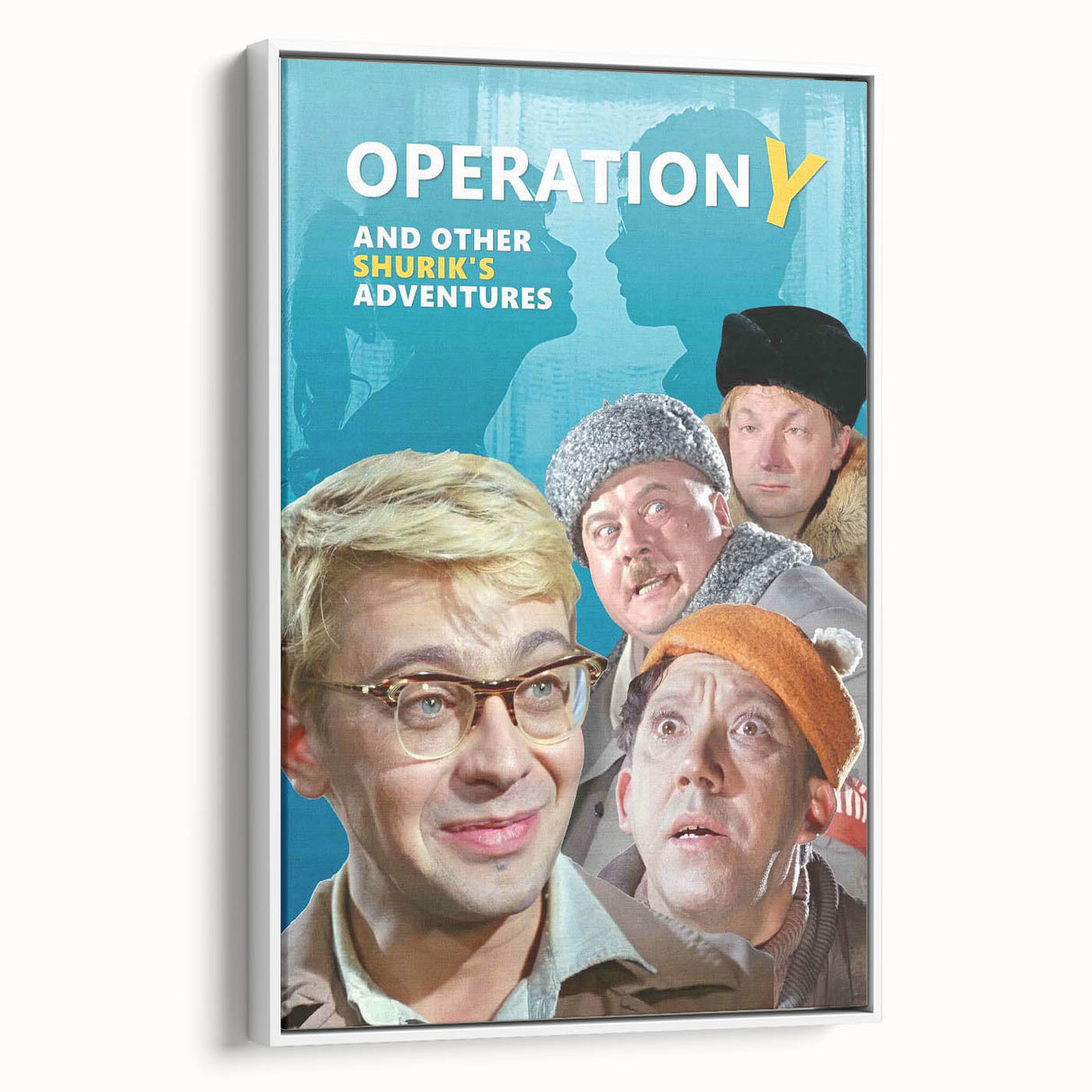 1960s Movie Posters Operation Y Vintage Soviet Comedy Film Print