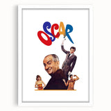 1960s Movie Posters Oscar Vintage French Comedy Film Print