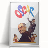 1960s Movie Posters Oscar Vintage French Comedy Film Print