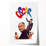 1960s Movie Posters Oscar Vintage French Comedy Film Print