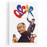1960s Movie Posters Oscar Vintage French Comedy Film Print