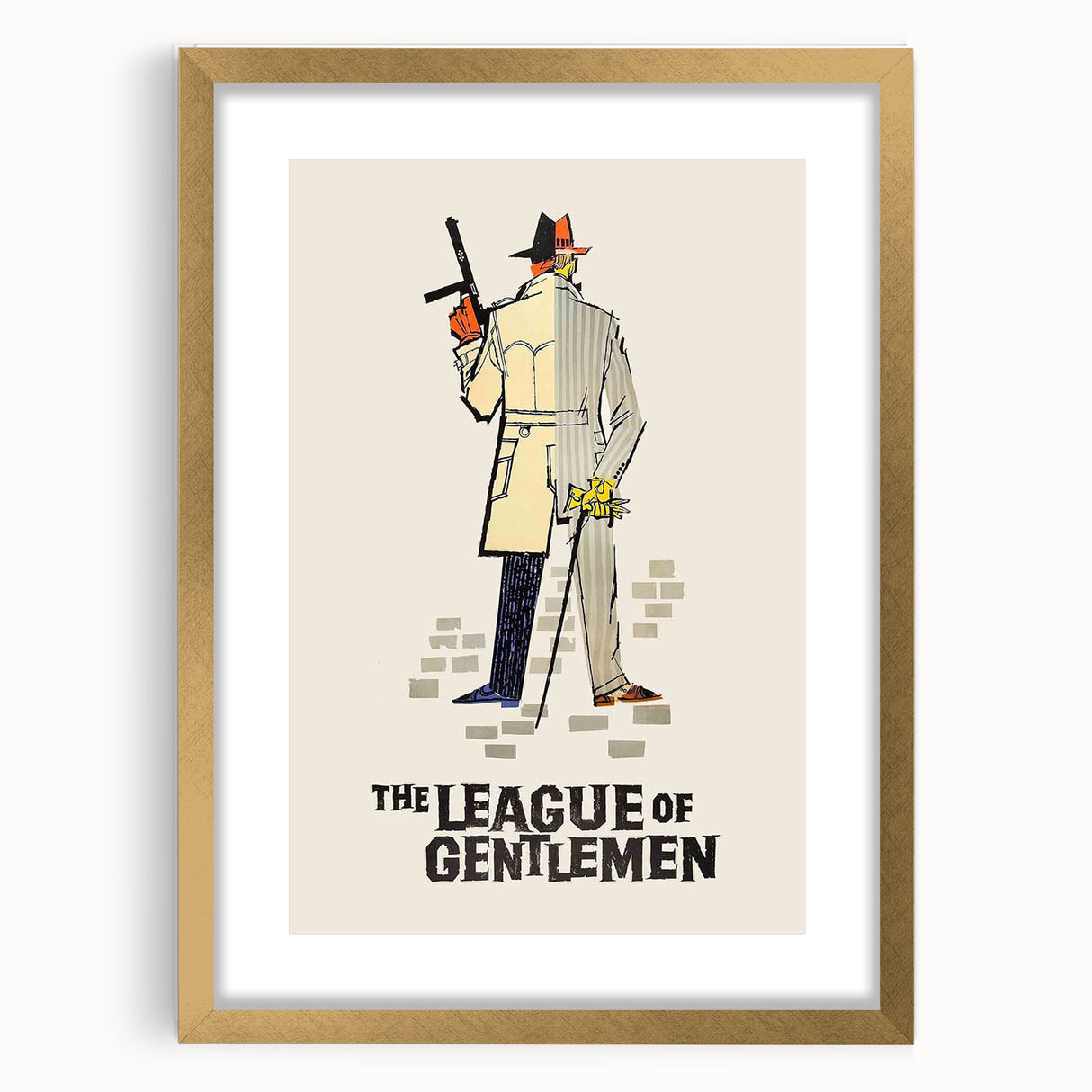 1960s Movie Posters The League of Gentlemen Vintage Film Print