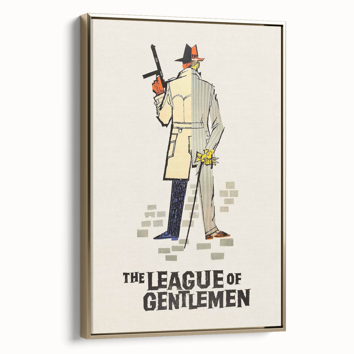 1960s Movie Posters The League of Gentlemen Vintage Film Print