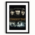 1960s Movie Posters The Longest Day Classic War Film Vintage Print
