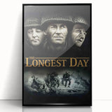1960s Movie Posters The Longest Day Classic War Film Vintage Print
