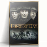 1960s Movie Posters The Longest Day Classic War Film Vintage Print