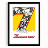 1960s Movie Posters The Magnificent Seven Classic Western Print