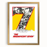 1960s Movie Posters The Magnificent Seven Classic Western Print