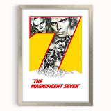 1960s Movie Posters The Magnificent Seven Classic Western Print