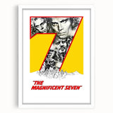 1960s Movie Posters The Magnificent Seven Classic Western Print
