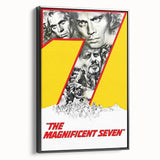 1960s Movie Posters The Magnificent Seven Classic Western Print