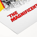 1960s Movie Posters The Magnificent Seven Classic Western Print