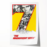 1960s Movie Posters The Magnificent Seven Classic Western Print