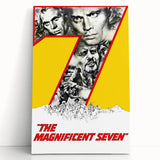 1960s Movie Posters The Magnificent Seven Classic Western Print