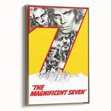 1960s Movie Posters The Magnificent Seven Classic Western Print