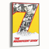 1960s Movie Posters The Magnificent Seven Classic Western Print